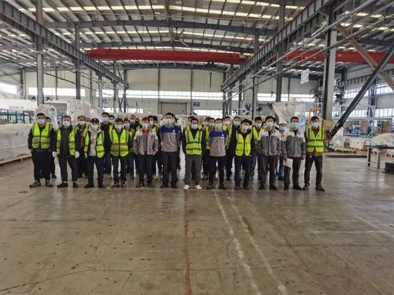 Shandong Junxu Heavy Industry (Group) Co., Ltd. línea de producción del fabricante
