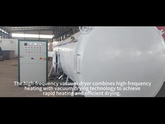 Capacidad de evaporación personalizable Máquina de secado de madera de radiofrecuencia para secado de madera