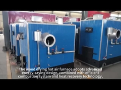 Maquinaria de trabajo de la madera de tensión personalizable Secador de madera Horno para pequeñas empresas