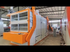 Máquina de secado automática de cinturón de malla de 18 kW equipo de línea de secado de cinturón de malla pequeña