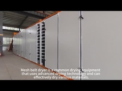 Máquina de secado de césped totalmente automática línea de secado de cinturón fácil de operar y ventajosa