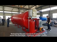 Secador de leña de vacío de radiofrecuencia para la industria pesada para aplicaciones versátiles