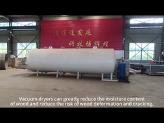 El horno de secado de madera con capacidad de evaporación y vacío personalizados