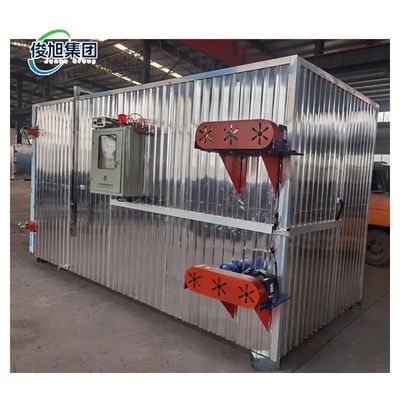 Horno de carbonización de temperatura para una operación de madera de 24 horas y resultados de ahorro de energía