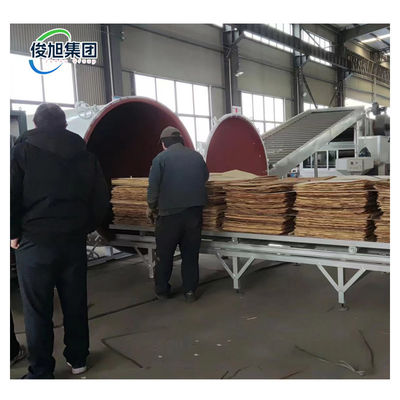 Secador de leña de vacío RF para la producción de tablas de muebles de alta velocidad Seca 50% más rápida