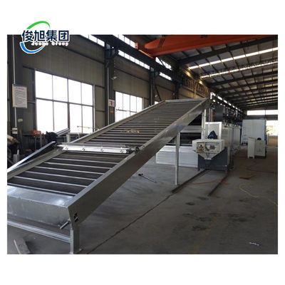 Capacidad de evaporación personalizable Cinturón de malla secador Guoxin para el secado de materiales a granel