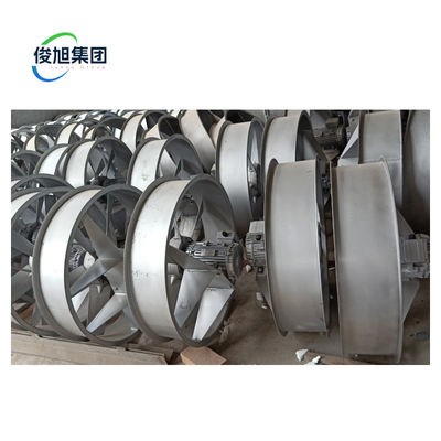 Tipo de corriente eléctrica continua Junxu Cuchillas de aleación de aluminio personalizadas hélice Cuchilla de ventilador de aluminio fundido