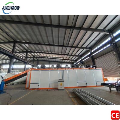 Secador de cinturón de malla de potencia de 18,50KW totalmente automático con voltaje personalizable para secado continuo de alimentos